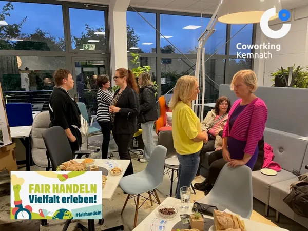 Fair handeln – Vielfalt erleben: Coworking Kemnath engagiert sich für Faire Woche 2025