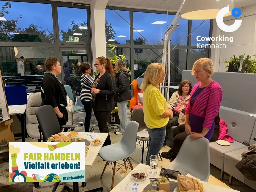 Fair handeln – Vielfalt erleben: Coworking Kemnath engagiert sich für Faire Woche 2025